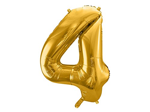 XXL Folien-Ballon/Zahl 4 in Gold/Geburtstag / Jahres-Zahl / 4. Geburtstag/Alter / Deko Dekoration XXL Folien-Ballon/Zahl 4 in Gold/Geburtstag / Jahres-Zahl / 4. Geburtstag/Alter / Deko Dekoration von Unbekannt