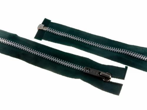 YKK Reißverschluss, offenes Ende, Metall, 71 cm, Grün, 1 Stück YKK Reißverschluss, offenes Ende, Metall, 71 cm, Grün, 1 Stück von Unbekannt
