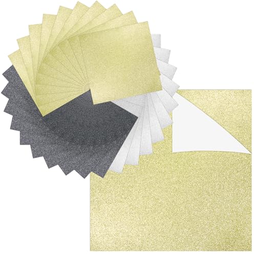 Glitzer-Kartonpapier, gemischte Farben, 30 Blatt, 300 g/m², quadratisch, farbiges Kartenpapier für Bastelarbeiten, DIY-Projekte, Kartenherstellung, Geburtstag, Hochzeit, Dekoration, UAP21MX30 Glitzer-Kartonpapier, gemischte Farben, 30 Blatt, 300 g/m², quadratisch, farbiges Kartenpapier für Bastelarbeiten, DIY-Projekte, Kartenherstellung, Geburtstag, Hochzeit, Dekoration, UAP21MX30 von Uncle Paul