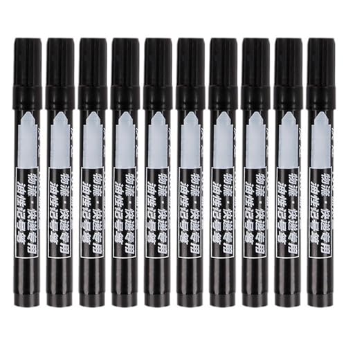 1/10/5 Stück Marker Stifte Set Lackmarker Set Ölbasis Lackstift Schnelltrocknend für Schule Ölbasis Permanent für Metall von UncleS