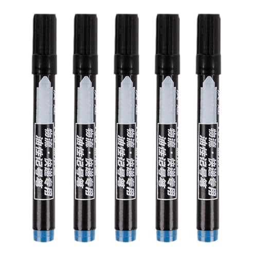 1/10/5 Stück Marker Stifte Set Lackmarker Set Ölbasis Lackstift Schnelltrocknend für Schule Ölbasis Permanent für Metall von UncleS
