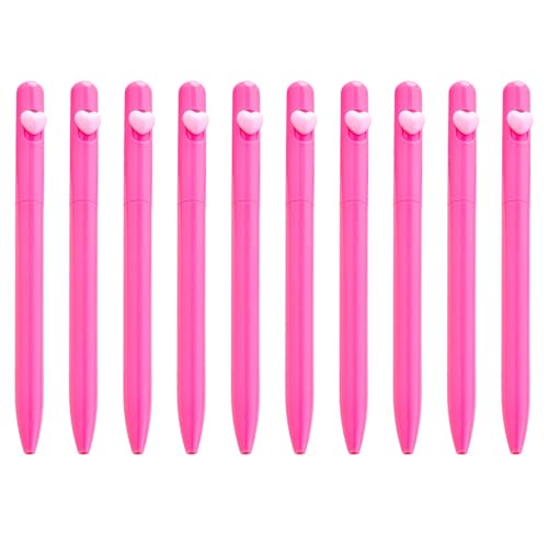 10 Stück 1,0 mm Ölschreiber, Liebesherz, glattes Schreiben, Geschenk, Schule, Bürobedarf für Studenten, Kugelschreiber, Öl, Liebe, Herz, Schreiben, Schulbedarf 10 Stück 1,0 mm Ölschreiber, Liebesherz, glattes Schreiben, Geschenk, Schule, Bürobedarf für Studenten, Kugelschreiber, Öl, Liebe, Herz, Schreiben, Schulbedarf von UncleS