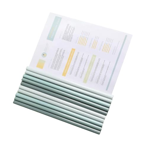 10pcs Clear Drawbar Book Cover Paper Ordner Schieberschieber Lebenslauf Berichtsdatei Buch Cover Mit Schiebebalklemme 10pcs Clear Drawbar Book Cover Paper Ordner Schieberschieber Lebenslauf Berichtsdatei Buch Cover Mit Schiebebalklemme von UncleS