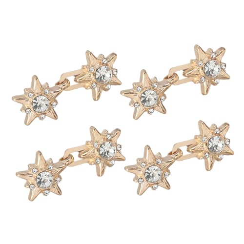 4 Paar Hosen-Taillenspanner Knopfnadeln Stern Jeans Taillenschnallen Nicht Nähen Erforderlich Hosenknopfnadeln Stern Hosen Schnalle Mode Jeans Pin 4 Paar Hosen-Taillenspanner Knopfnadeln Stern Jeans Taillenschnallen Nicht Nähen Erforderlich Hosenknopfnadeln Stern Hosen Schnalle Mode Jeans Pin von UncleS