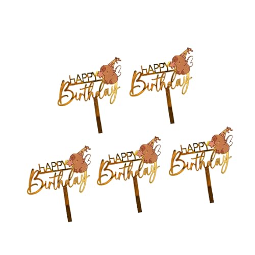 5 Stück Acryl Cartoon Geburtstag Kuchen Dekoration Cupcakes Ornament Cartoon Tier Kuchen Topper Geburtstag Party Dekoration Acryl Capybara Kuchen Topper 5 Stück Acryl Cartoon Geburtstag Kuchen Dekoration Cupcakes Ornament Cartoon Tier Kuchen Topper Geburtstag Party Dekoration Acryl Capybara Kuchen Topper von UncleS