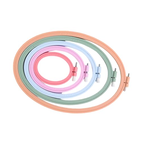 5pieces Stitching Hoop Spring Clip Oval Form Stickereien Stickstickrahmen Für Nährahmen Für Die Anzeige 5pieces Stitching Hoop Spring Clip Oval Form Stickereien Stickstickrahmen Für Nährahmen Für Die Anzeige von UncleS