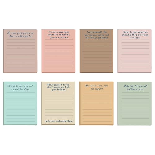 8/12 Stück inspirierendes Zitat Aufkleber Notizzettel selbstklebend Stickerblock Retro Memos Pad geeignet für Büroangestellte 8/12 Stück inspirierendes Zitat Aufkleber Notizzettel selbstklebend Stickerblock Retro Memos Pad geeignet für Büroangestellte von UncleS