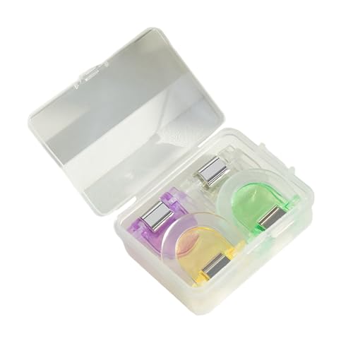 Büroklammern in Hufeisenform, bunte Büroklammern für Lebensmittelbeutel, Fotodateien, Organizer, Clips, Zuhause, Küche, Büro, 4/12 Stück Büroklammern in Hufeisenform, bunte Büroklammern für Lebensmittelbeutel, Fotodateien, Organizer, Clips, Zuhause, Küche, Büro, 4/12 Stück von UncleS