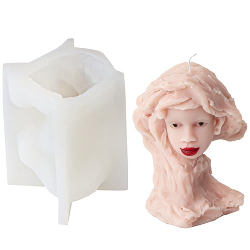 Detaillierte Mädchen Gesicht Silikon Kerze Schimmel Elegante Damenkopfkerzenform Robuste Formen Für Einzigartige Geschenke Und Dekore Die Fondantkuchen Dekorieren Detaillierte Mädchen Gesicht Silikon Kerze Schimmel Elegante Damenkopfkerzenform Robuste Formen Für Einzigartige Geschenke Und Dekore Die Fondantkuchen Dekorieren von UncleS