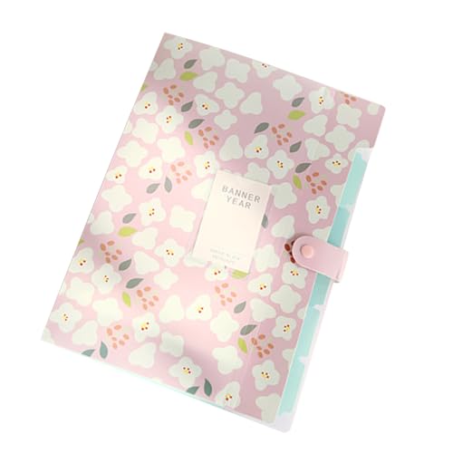 Dokumentenmappe mit Blumendruck, 6 Taschen, Fächer, Dokumenten-Organizer, Sortiermappe in Briefgröße, für Schule, Bürobedarf, Bürobedarf, Dokumentenmanagement Dokumentenmappe mit Blumendruck, 6 Taschen, Fächer, Dokumenten-Organizer, Sortiermappe in Briefgröße, für Schule, Bürobedarf, Bürobedarf, Dokumentenmanagement von UncleS
