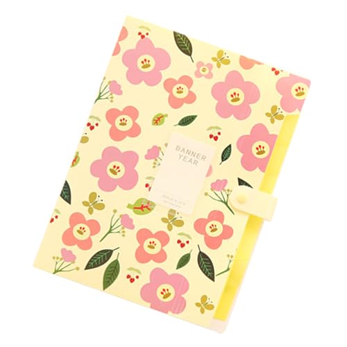 Dokumentenmappe mit Blumendruck, 6 Taschen, Fächer, Dokumenten-Organizer, Sortiermappe in Briefgröße, für Schule, Bürobedarf, Bürobedarf, Dokumentenmanagement Dokumentenmappe mit Blumendruck, 6 Taschen, Fächer, Dokumenten-Organizer, Sortiermappe in Briefgröße, für Schule, Bürobedarf, Bürobedarf, Dokumentenmanagement von UncleS