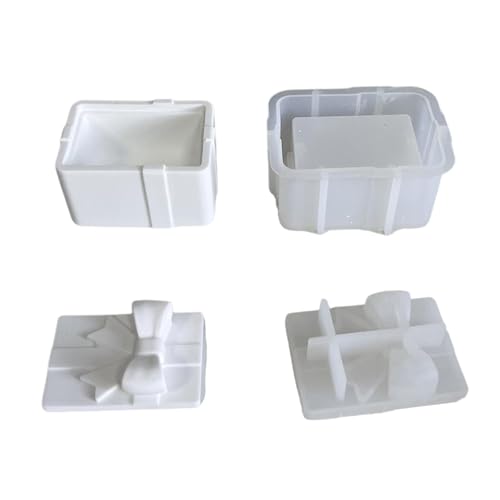 Harz Bastelform Set Schmuck Organisatoren Silikongeschenke Schachtel Formen Für Heimdekoration Und Geschenkspeicherbox Mit Deckelhandwerksform Set von UncleS