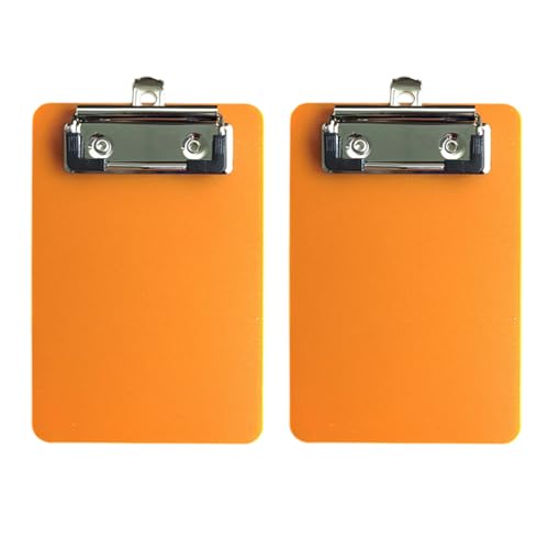 Kleine Klemmbretter, praktische Klemmbretter, Schreibtafel, Klemmbretter für Büro, Schule und Labor, 2 Stück Kleine Klemmbretter, praktische Klemmbretter, Schreibtafel, Klemmbretter für Büro, Schule und Labor, 2 Stück von UncleS