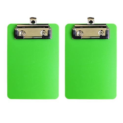 Kleine Klemmbretter, praktische Klemmbretter, Schreibtafel, Klemmbretter für Büro, Schule und Labor, 2 Stück Kleine Klemmbretter, praktische Klemmbretter, Schreibtafel, Klemmbretter für Büro, Schule und Labor, 2 Stück von UncleS