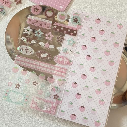 Kreativer Kunst-Aufkleber, glitzernder Aufkleber, dekorativ, für Scrapbooking, Tagebuch, Handyhülle, Laptop, Kunst, Handwerk, Handyhülle von UncleS