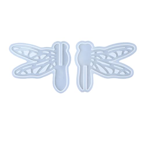 Künstlerische Silikon-Bastelform mit Libellen, Schmetterling, Schneeflocken-Muster, Epoxidharz für handgefertigte Dekorationen, Geschenk, Silikon-Skulpturform Künstlerische Silikon-Bastelform mit Libellen, Schmetterling, Schneeflocken-Muster, Epoxidharz für handgefertigte Dekorationen, Geschenk, Silikon-Skulpturform von UncleS