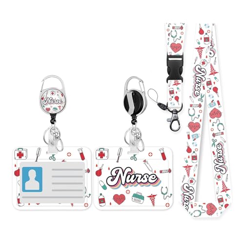 Lanyard Mit Identitätskartenhalter Krankenschwester Abzeichen Renner Schlüsselbund Lanyard Gehäuse Mit Einziehbarer Abzeichen Rolle Lanyard Mit Identitätskartenhalter Krankenschwester Abzeichen Renner Schlüsselbund Lanyard Gehäuse Mit Einziehbarer Abzeichen Rolle von UncleS