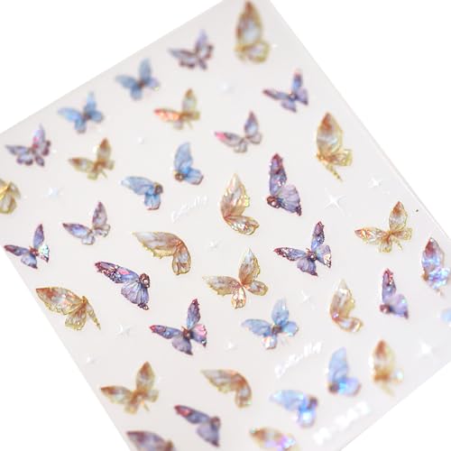 Leuchtende Nägel Kunstaufkleber Schmetterling Abziehbilder Selbstklebender Aufkleber Dekorationen Maniküre Leuchte Nägel Aufkleber Schmetterling Nagelstätte Selbstkleber Nagel Leuchtende Nägel Kunstaufkleber Schmetterling Abziehbilder Selbstklebender Aufkleber Dekorationen Maniküre Leuchte Nägel Aufkleber Schmetterling Nagelstätte Selbstkleber Nagel von UncleS