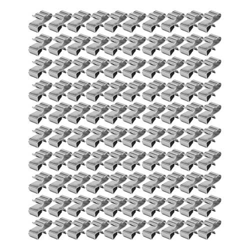 Stahlkabel Clip Set Drahtverwaltungsklemmen Robustes Struktur Kabel Clip Sicherung Einfacher Installation Solarpanel Klemmen von UncleS