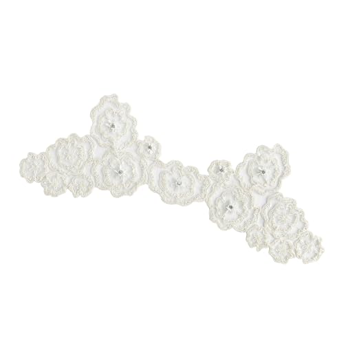 Stickerei Blume Pailletten Nähen auf Patches für Kleidung Dekoration Atmungsaktiv Handwerk Projekt Applikation Dekoratives Zubehör Pailletten Kleidung Dekoration von UncleS