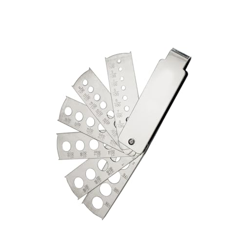 Taschengröße Robuster Edelstahl Lüfter Accessoire Zur Genauen Messung Von Brilliant Cut Und Ovaler Stein Gemikler Geräte von UncleS