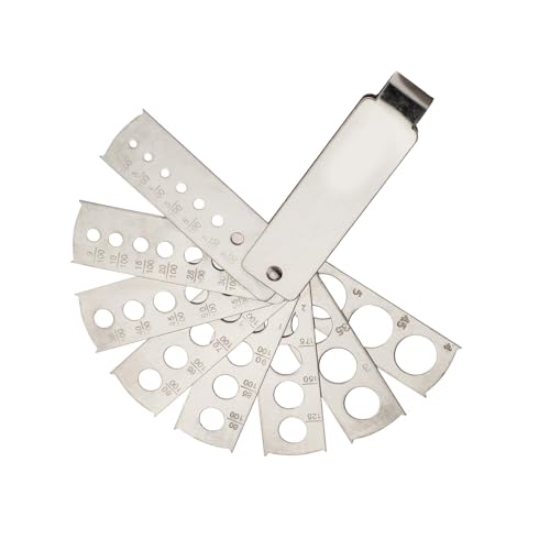 Taschengröße Robuster Edelstahl Lüfter Accessoire Zur Genauen Messung Von Brilliant Cut Und Ovaler Stein Gemikler Geräte von UncleS