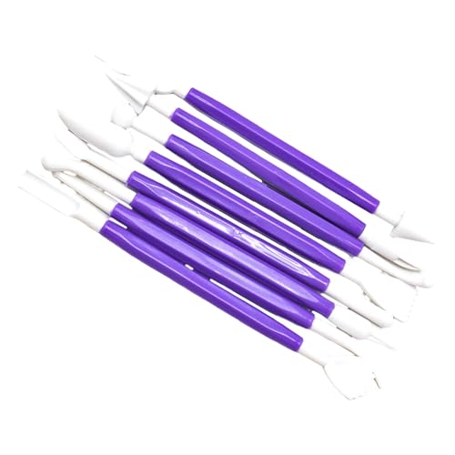 UncleS 8pcs Doppelköpfige Kuchenschnitzer Stift Dekoration Werkzeug Skulptur Stift Fondant Bildhauerei Dekorieren Von Kuchenkratzer Tonmodellierungswerkzeug UncleS 8pcs Doppelköpfige Kuchenschnitzer Stift Dekoration Werkzeug Skulptur Stift Fondant Bildhauerei Dekorieren Von Kuchenkratzer Tonmodellierungswerkzeug von UncleS