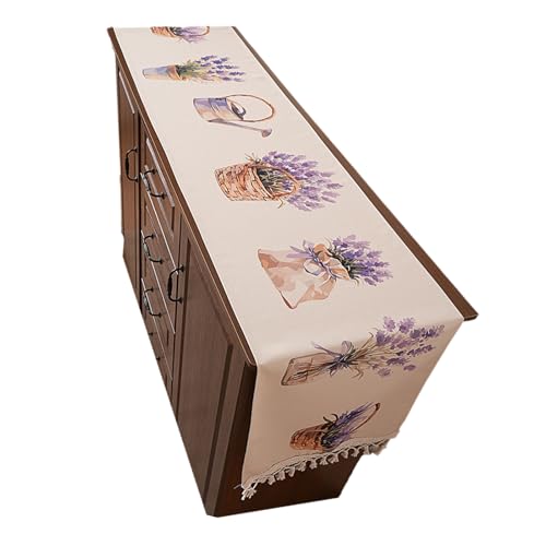 UncleS Artistics Tischdecke mit Blumenmuster, Polyester, maschinenwaschbar, passend für verschiedene Tischgrößen, dekoratives Esszubehör, Esszimmerbezug UncleS Artistics Tischdecke mit Blumenmuster, Polyester, maschinenwaschbar, passend für verschiedene Tischgrößen, dekoratives Esszubehör, Esszimmerbezug von UncleS