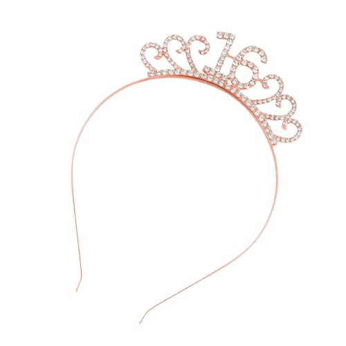 UncleS Haarreif für Mädchen, 16. Geburtstag, für Königin, Geburtstag, robuste Stirnbänder, Foto-Requisiten, elegantes Kostüm, Kopfbedeckung, sechzehnte Feier UncleS Haarreif für Mädchen, 16. Geburtstag, für Königin, Geburtstag, robuste Stirnbänder, Foto-Requisiten, elegantes Kostüm, Kopfbedeckung, sechzehnte Feier von UncleS