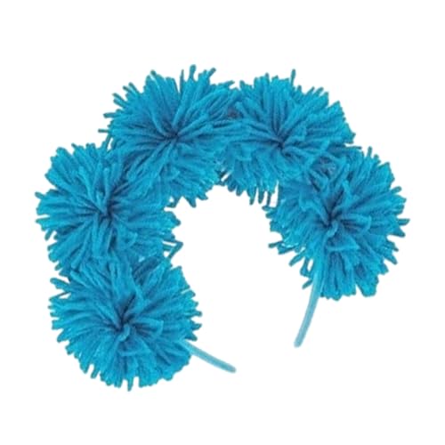 UncleS Haarreif mit pelzigen Pompons für Paraden, Versammlungen, Garnbälle, Haarreifen, Party-Requisiten, Festival, Feier, Accessoire, Kopfschmuck, Fotografie-Requisiten, Kopfbedeckung UncleS Haarreif mit pelzigen Pompons für Paraden, Versammlungen, Garnbälle, Haarreifen, Party-Requisiten, Festival, Feier, Accessoire, Kopfschmuck, Fotografie-Requisiten, Kopfbedeckung von UncleS