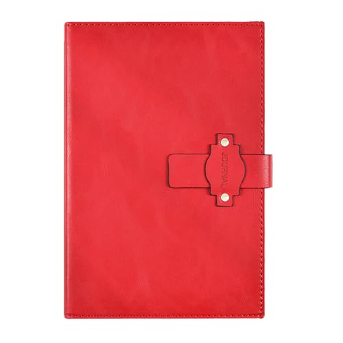UncleS Hardcover-Notizbuch, 224 Seiten, breit liniert, Leder, College, liniert, Business-Notizblöcke für Büro, Schule, 143 x 213 mm, Hardcover, gepunktet UncleS Hardcover-Notizbuch, 224 Seiten, breit liniert, Leder, College, liniert, Business-Notizblöcke für Büro, Schule, 143 x 213 mm, Hardcover, gepunktet von UncleS