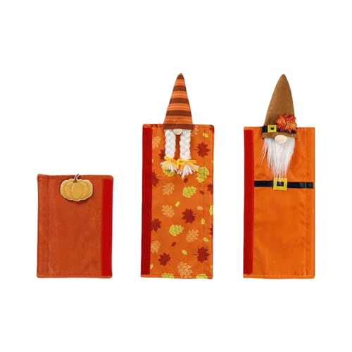 UncleS Kühlschrank-Griffschutz-Set mit 3 Kühlschrankgriff-Schutzfolien für Ernte, Festival, Erntedankfest, Dekoration, Erntemotiv von UncleS