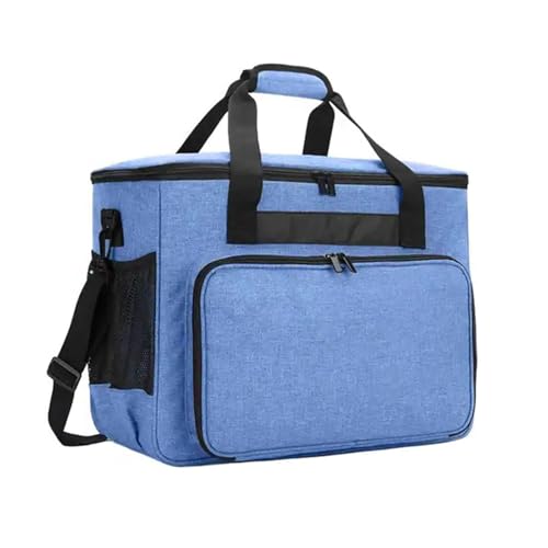 UncleS Multifunktionale Nähtasche, verstellbare Trennwand, bequemer Griff, wasserabweisender Stoff für Schneiderei, Haushalt, Nähwerkzeug, Aufbewahrungslösung von UncleS