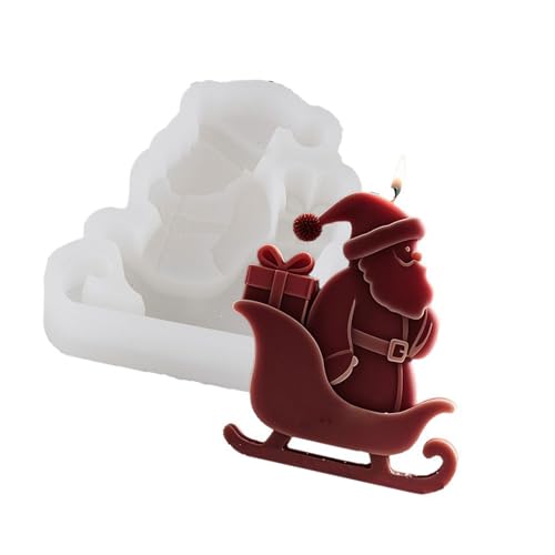 UncleS Silikonform mit Weihnachtsmann-Figur, Backwerkzeug für Epoxidharz, Basteln, Seife, Klausel UncleS Silikonform mit Weihnachtsmann-Figur, Backwerkzeug für Epoxidharz, Basteln, Seife, Klausel von UncleS