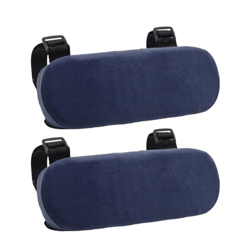 UncleS Verdickter Bezug für die Armlehne des Fahrzeugsitzes, Plüschstoff, ergonomisches Design, mehrere Fahrzeugkompatibilität, waschbares Zubehör, ergonomische Armlehnenpolster von UncleS