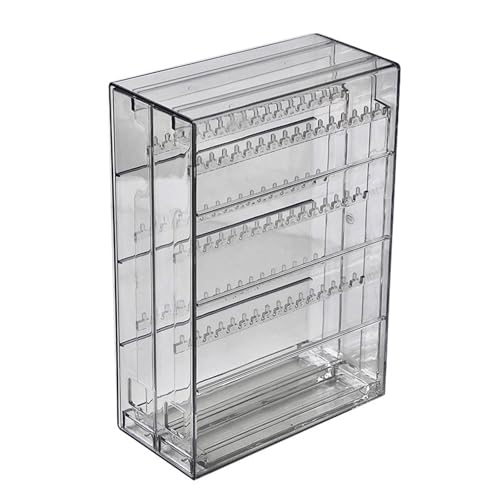 UncleS Vielseitige Schmucklagerungslösung Kompakt Schmuck Sortierbox Klare Ansicht Schützt Zubehör In Schubladen. von UncleS
