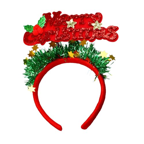 UncleS Weihnachtsfeier-Zubehör, Pailletten-Stirnband, saisonale Feiertagsparty-Requisiten, Haarband, Familientreffen, glitzerndes Haarband UncleS Weihnachtsfeier-Zubehör, Pailletten-Stirnband, saisonale Feiertagsparty-Requisiten, Haarband, Familientreffen, glitzerndes Haarband von UncleS
