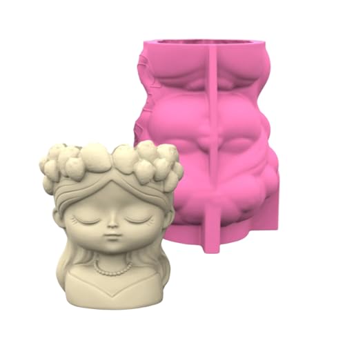Wiederverwendbares Harz Girl Head Pflanzer Schimmel Für Handgefertigtes Mädchen Head Pflanzer Zement Betonhandwerk Gartenwerkzeug Little Girl Form Gipsgussform Schimmelpilze Wiederverwendbares Harz Girl Head Pflanzer Schimmel Für Handgefertigtes Mädchen Head Pflanzer Zement Betonhandwerk Gartenwerkzeug Little Girl Form Gipsgussform Schimmelpilze von UncleS