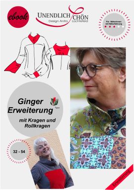 Ginger - Kragenerweiterung von Unendlich schön - Design Anita Lüchtefeld