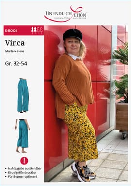 Marlenehose Vinca von Unendlich schön - Design Anita Lüchtefeld