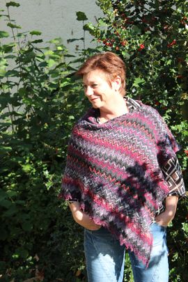 Poncho von Unendlich schön - Design Anita Lüchtefeld