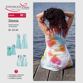 Racerback-Kleid/Tunika/Top Zinnia von Unendlich schön - Design Anita Lüchtefeld