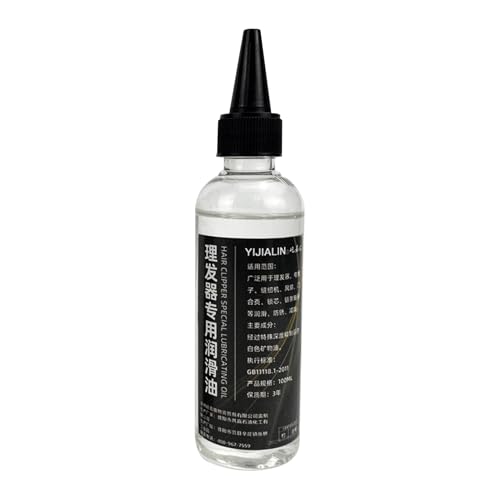 Electric razors Oil Lubricant, 100 ml Clippers Maintenance Oil, Anti-Rust Blade Protector, Professional Grooming Lubricant, Expertly Crafted For Hair Cutting Devices, 1.18x1.18x4.33in von Ungtyb