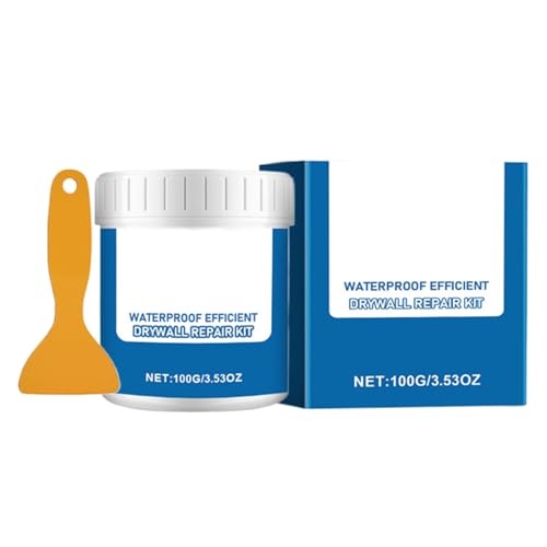 -Patch -Reparatur -Kit, schnelles Trocknungsloch -Reparaturmittel, einfache Reparaturpaste mit Schaber, leichte Spackelverbindung für Risse Wandschäden und Hausrenovierung, Innenhöhlenwartu von Ungtyb