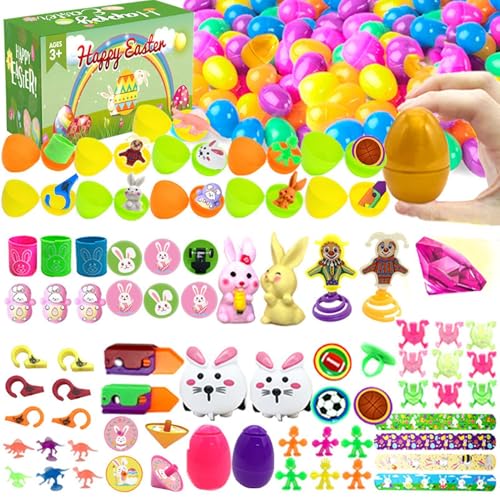 Ungtyb 100 Pieces Easter Egg Fillers Kits, Safe Basket Stuffers for , Creative Easter Theme Favors, Assorted Egg Fillers for Kids, Perfect Easter Egg Hunt Fillers for Boys and Girls Ungtyb 100 Pieces Easter Egg Fillers Kits, Safe Basket Stuffers for , Creative Easter Theme Favors, Assorted Egg Fillers for Kids, Perfect Easter Egg Hunt Fillers for Boys and Girls von Ungtyb