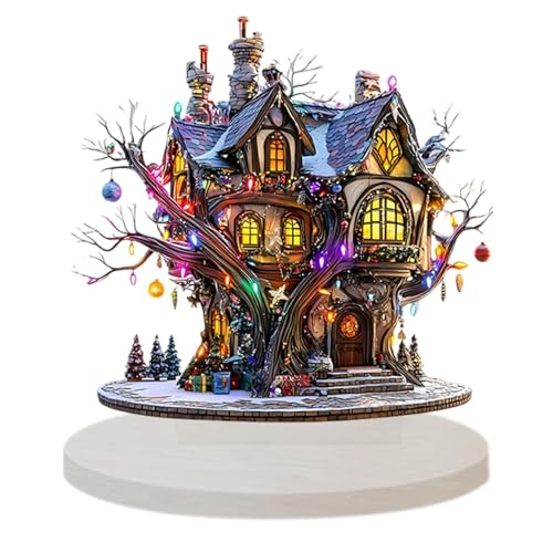 Ungtyb Fairy House, Fairy House Decor, Acrylic Lightweight 2D Flat Butterfly, Tabletop Ornament, Decorative Holiday for Kids, Indoor, Outdoor, Present, Table, 15cm von Ungtyb