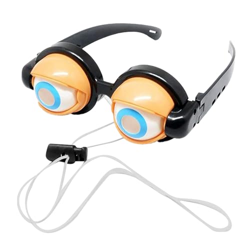 Ungtyb Funny Eyes Brille - Halloween Streich Spaß Augen Brille | Kostümzubehör Komisches Accessoire Für Verkleidungsparty Geburtstag Fotografie Rollenspiel Thementage Holiday Cosplay Ungtyb Funny Eyes Brille - Halloween Streich Spaß Augen Brille | Kostümzubehör Komisches Accessoire Für Verkleidungsparty Geburtstag Fotografie Rollenspiel Thementage Holiday Cosplay von Ungtyb