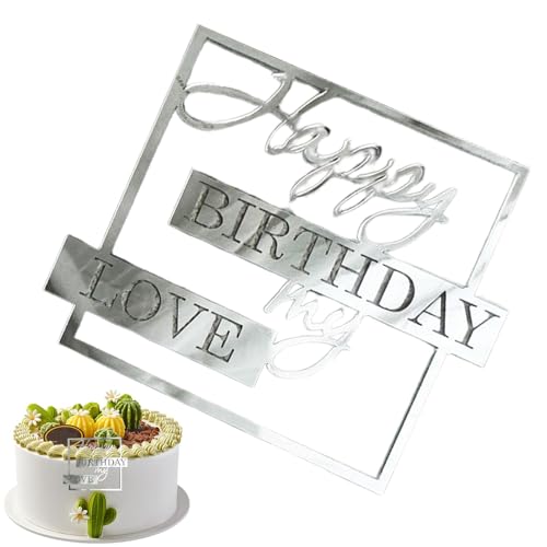 Ungtyb Geburtstag Kuchen Topper, Happy Birthday Cake Topper | Zubehör für die Kuchendekoration der Geburtstagsfeier meiner Liebe - Kuchendekoration für Partys Ungtyb Geburtstag Kuchen Topper, Happy Birthday Cake Topper | Zubehör für die Kuchendekoration der Geburtstagsfeier meiner Liebe - Kuchendekoration für Partys von Ungtyb