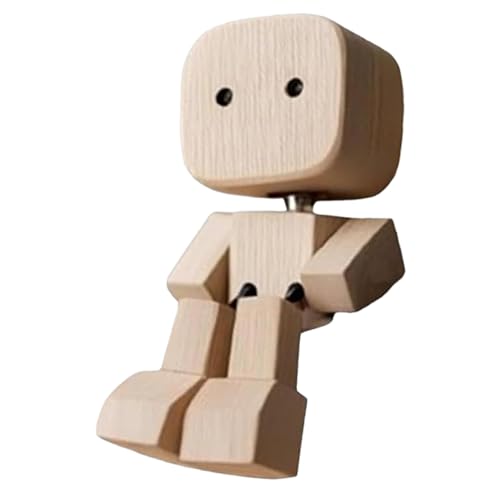 Ungtyb Holzfigur für Herren, Armaturenbrett-Verzierung, lustige Skulpturen, langlebiges Hand-Design, ideal für den Schreibtisch, Schlafsaal, 3,15 x 1,97 Zoll Ungtyb Holzfigur für Herren, Armaturenbrett-Verzierung, lustige Skulpturen, langlebiges Hand-Design, ideal für den Schreibtisch, Schlafsaal, 3,15 x 1,97 Zoll von Ungtyb