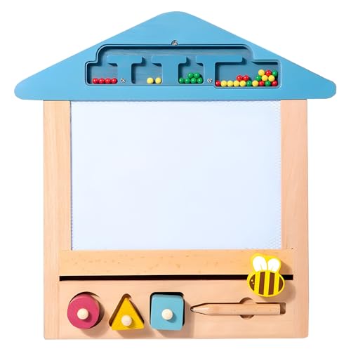 Ungtyb Magnetischer Zeichentisch für Kinder, magnetischer Zeichentisch für Kinder, pädagogisches Schreibpad aus Holz | löschbare Skizze Schreiben Doodle Pad Toys für Mädchen im Alter Ungtyb Magnetischer Zeichentisch für Kinder, magnetischer Zeichentisch für Kinder, pädagogisches Schreibpad aus Holz | löschbare Skizze Schreiben Doodle Pad Toys für Mädchen im Alter von Ungtyb